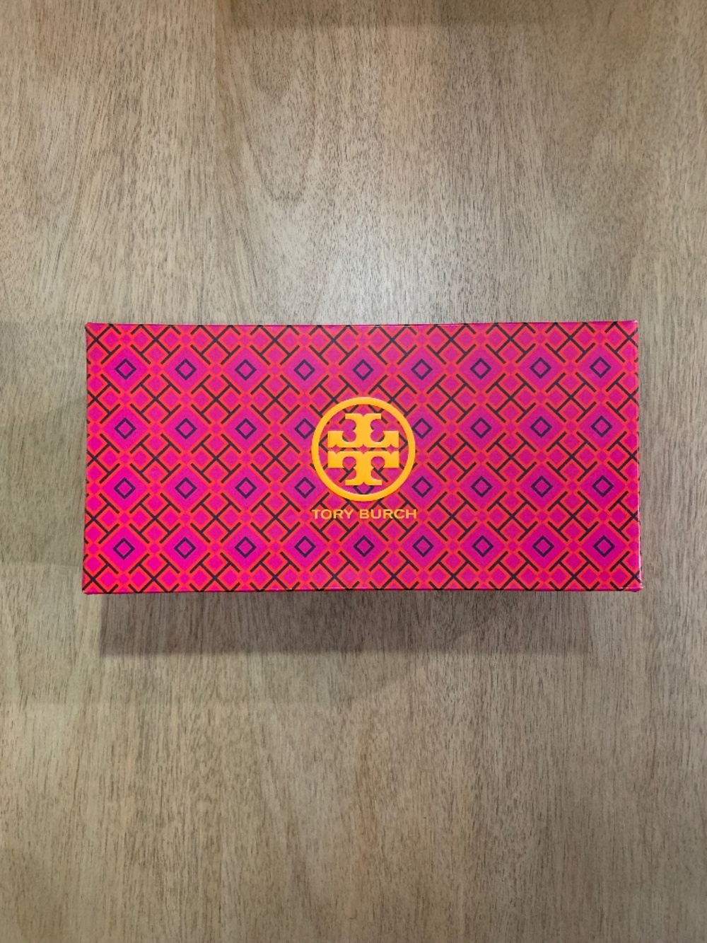 Small Tory Burch EMPTY nappa ballet Shoe Box Storage Gift Box & Bag